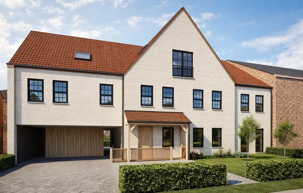 Gelijkvloerse verd. + tuin te koop in Oudsbergen