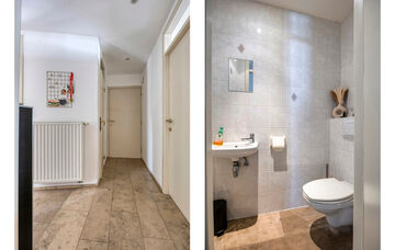 Midden in het centrum van Maaseik bevindt zich dit appartement op de derde verdieping van een imposant herenhuis. De woning werd omstreeks 1651 “In de Soete Naem” genoemd, later in 1710 werd dit herenhuis aangepast aan de late Maasstijl en werd de naa